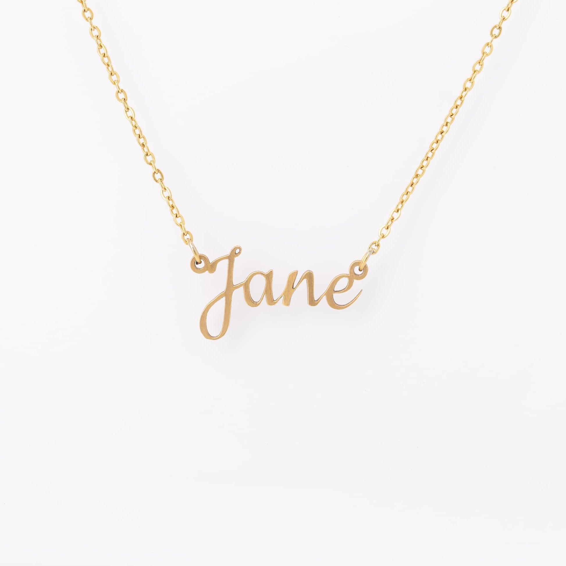 Customizable Name Necklace - Aesthetics Of The Immaculate