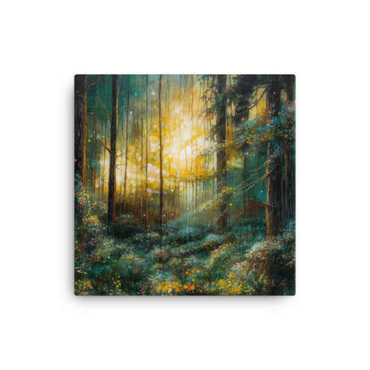 Forest Acrylic Canvas - Aesthetics Of The Immaculate