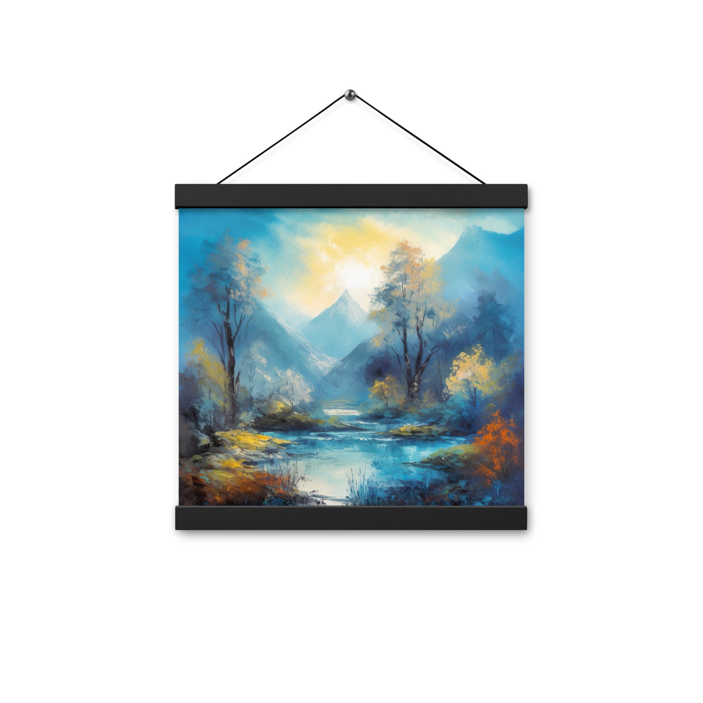 Blue Valley Acrylic Hanger Poster - Aesthetics Of The Immaculate