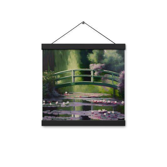 Lily Pad Bridge Hanger Poster - Aesthetics Of The Immaculate
