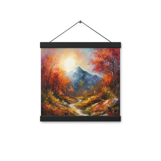 Autumn Mountain Hanger Poster - Aesthetics Of The Immaculate