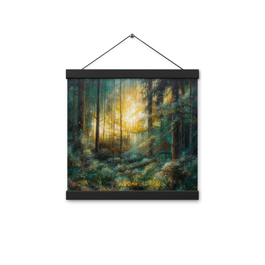 Forest Acrylic Hanger Poster - Aesthetics Of The Immaculate