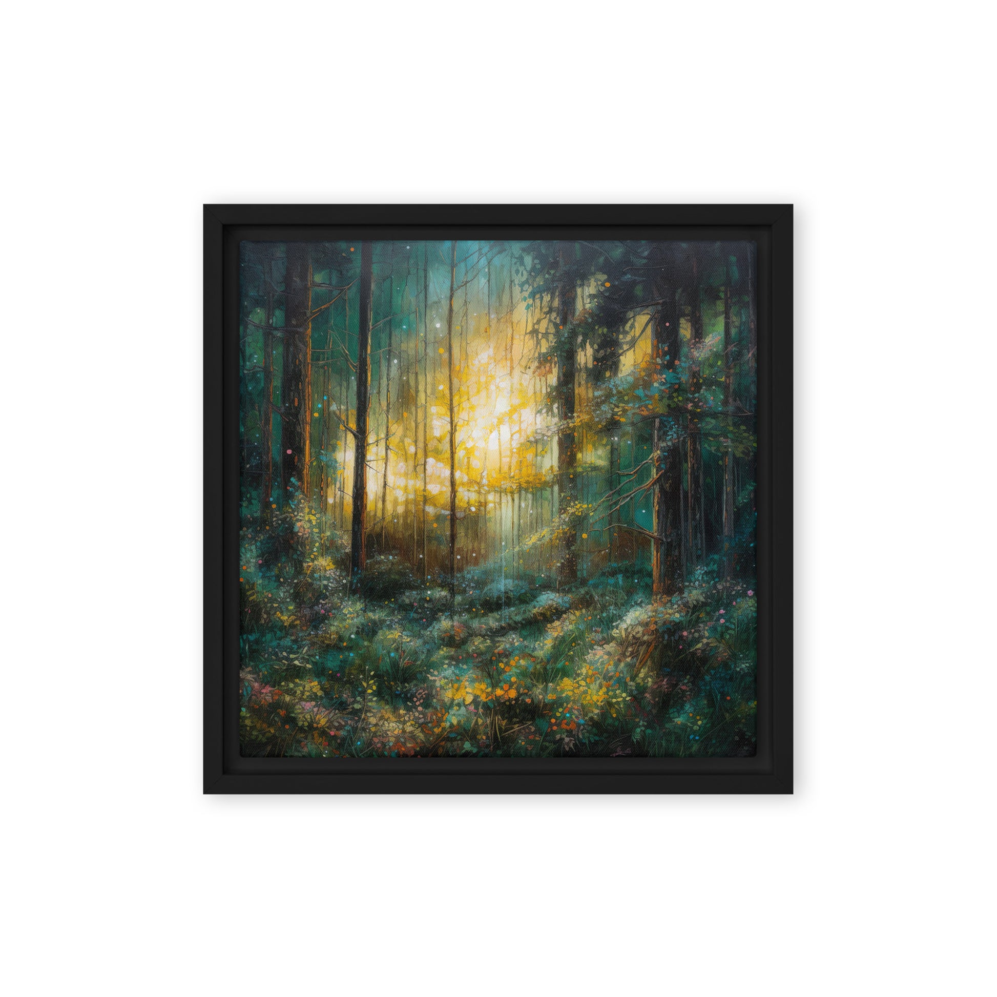 Forest Acrylic Framed canvas - Aesthetics Of The Immaculate