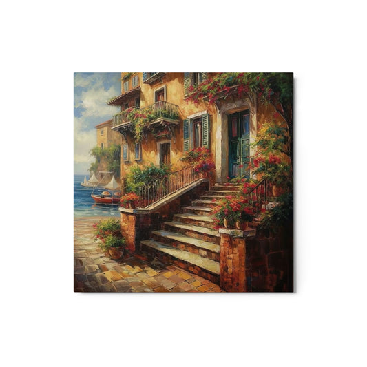 Sicily Apartment Metal print - Aesthetics Of The Immaculate