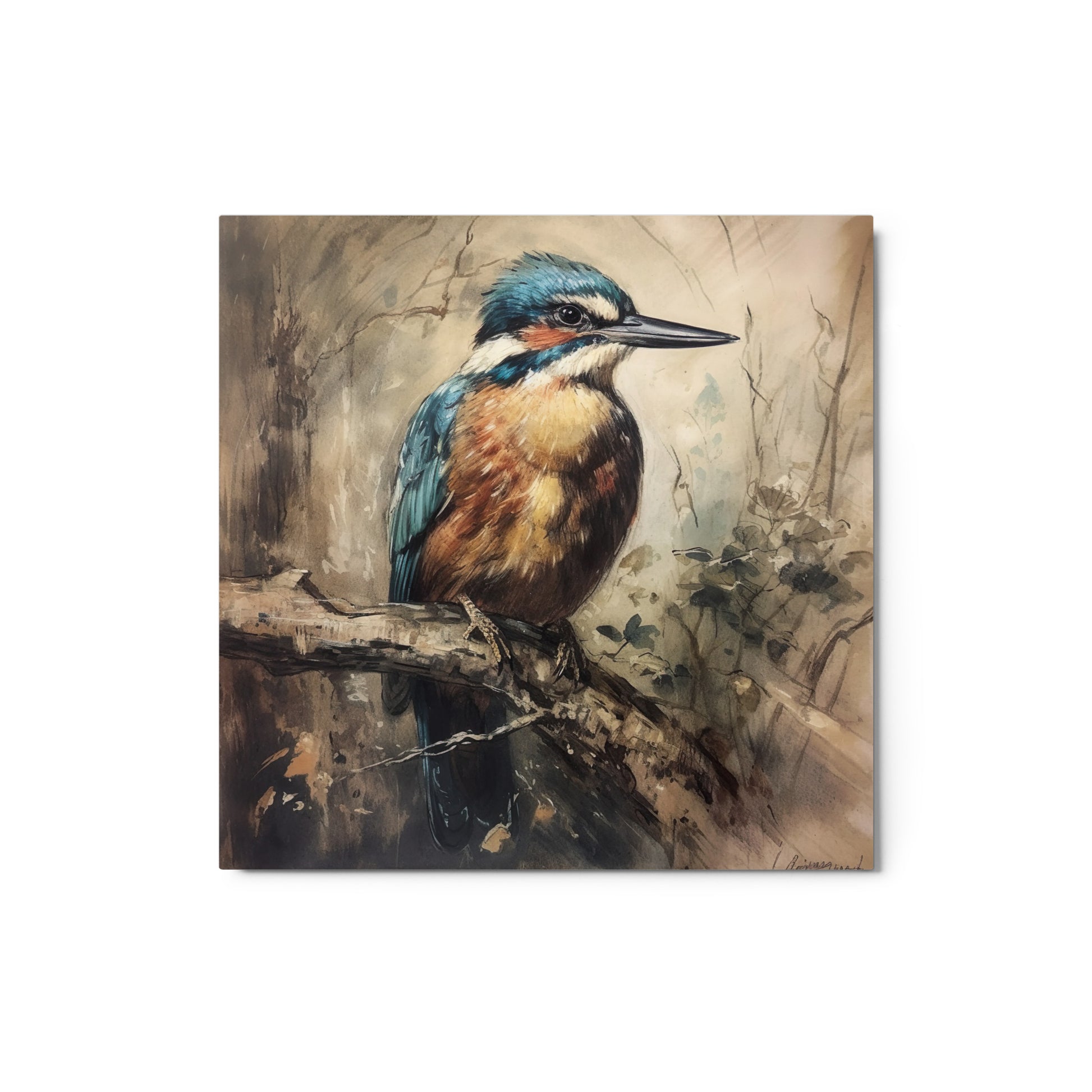 Bird Metal print - Aesthetics Of The Immaculate