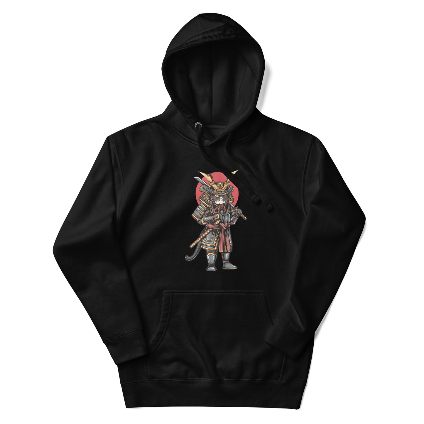 Samurai Cat Unisex Hoodie - Aesthetics Of The Immaculate