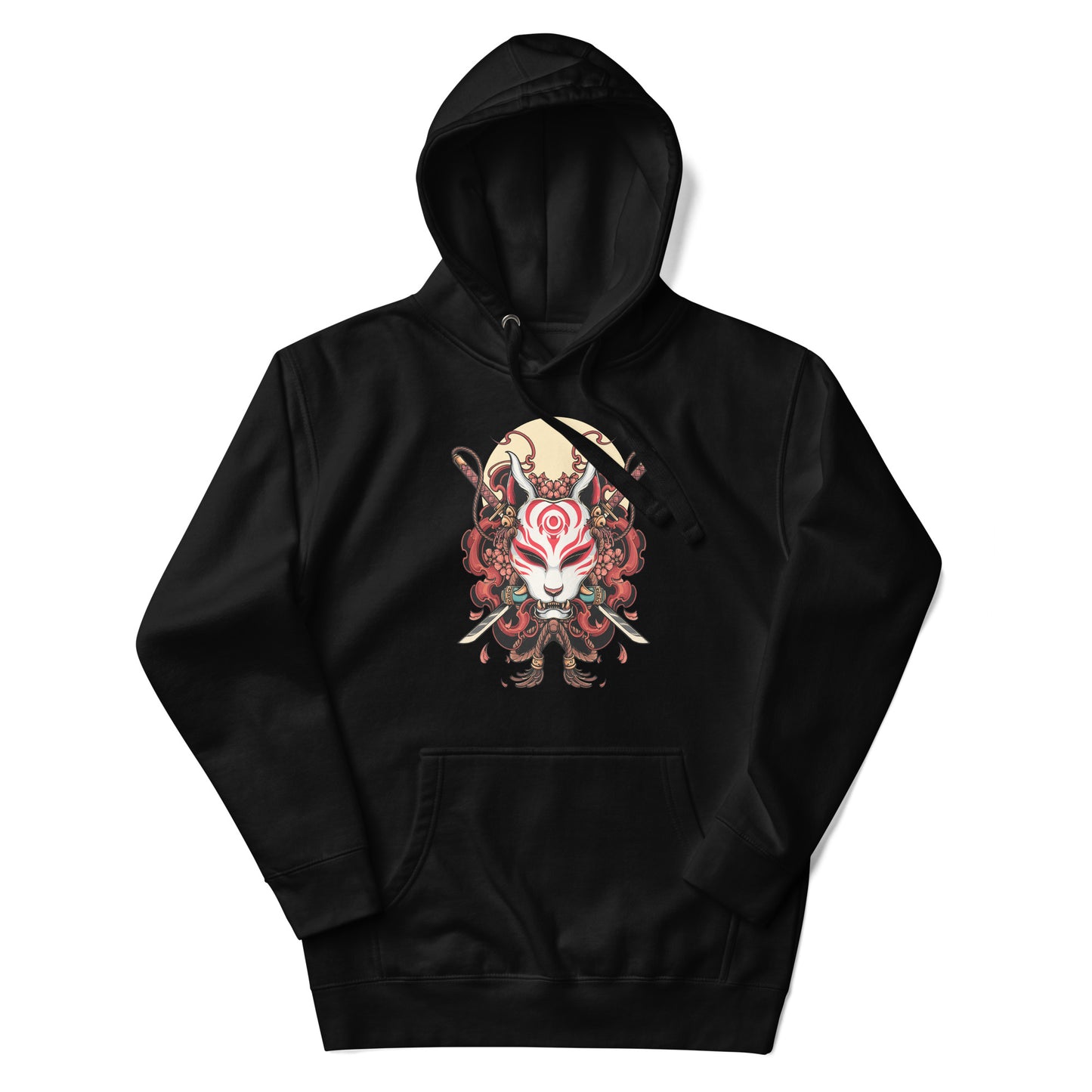 Samurai Kitsune Mask Unisex Hoodie - Aesthetics Of The Immaculate